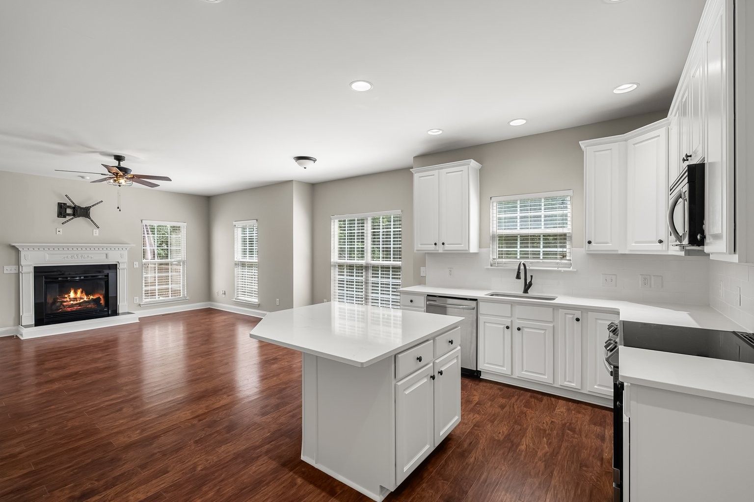 Open floor plan kitchen-Call Ben Young 615-415-7855